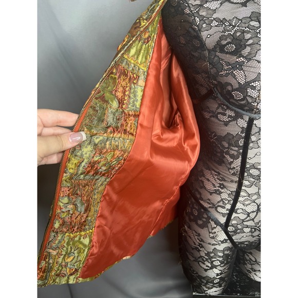 Vintage Drapper's & Damon's Zip Down Blazer Size Petite M - Picture 11 of 11